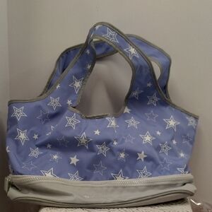 American Girl Starry Blue and Gray Tote